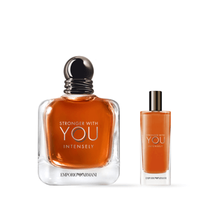 Emporio Armani Stronger With You Intensely 100ml+ 15ml Holiday 2025 Giftset